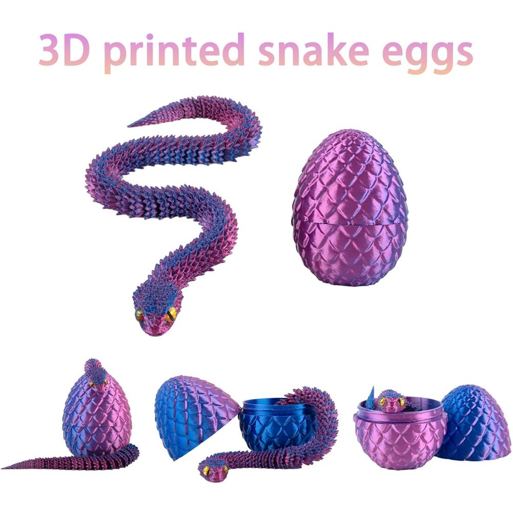 Telur Naga Ular Keren Cetak 3D - 3D Printing Egg ulasan dan harga