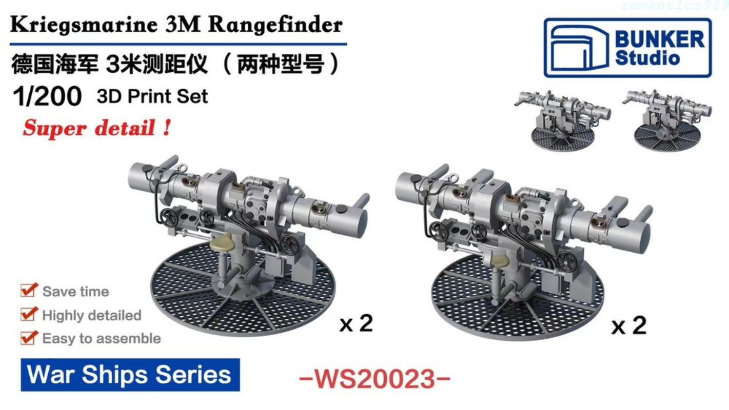 BUNKER Studio WS20023 1/200 Kr - 3D Printing App ulasan dan harga