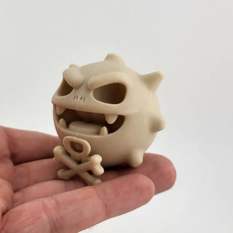 Figur Fosil Tengkorak Pokémon  - 3D Printing Mockup ulasan dan harga