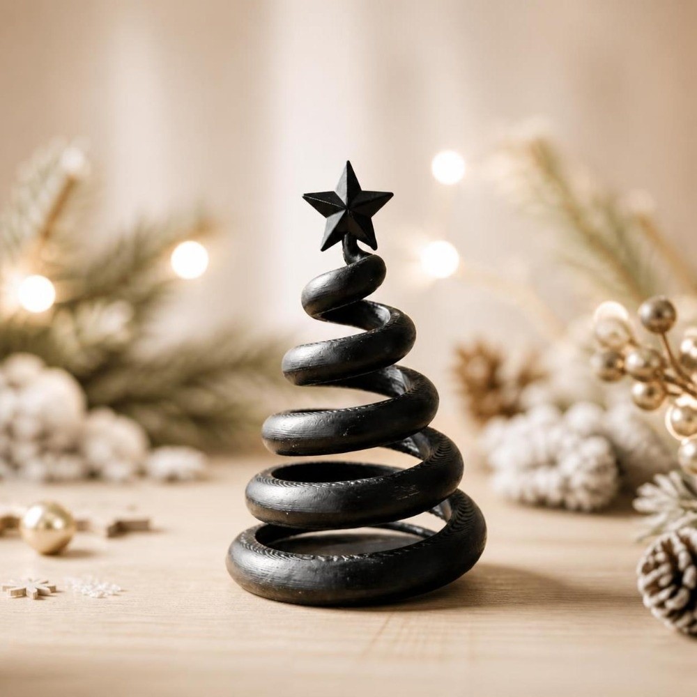 Figur Natal Cetak 3D Bentuk Sp - 3D Printing Xmas Ideas ulasan dan harga