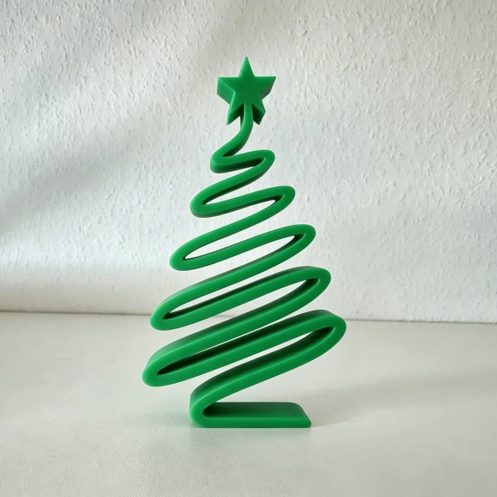 Figur Natal Cetak 3D Bentuk Sp - 3D Printing Xmas Ideas ulasan dan harga