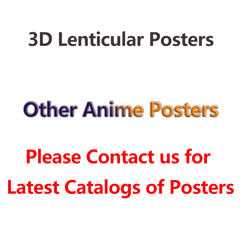 Poster Lenticular Anime 3D Fli - 3D Printing Dragon ulasan dan harga