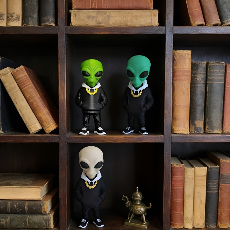 1 Buah Figur Alien Hijau denga - 3D Printing Drawing ulasan dan harga